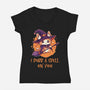 A Spell On You-Womens-V-Neck-Tee-neverbluetshirts