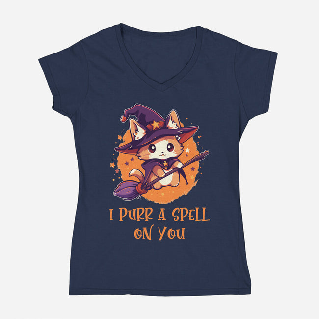 A Spell On You-Womens-V-Neck-Tee-neverbluetshirts