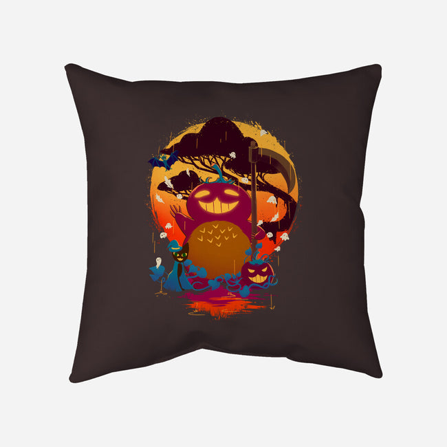 Great Pumpkin Spirit-None-Removable Cover-Throw Pillow-Ionfox