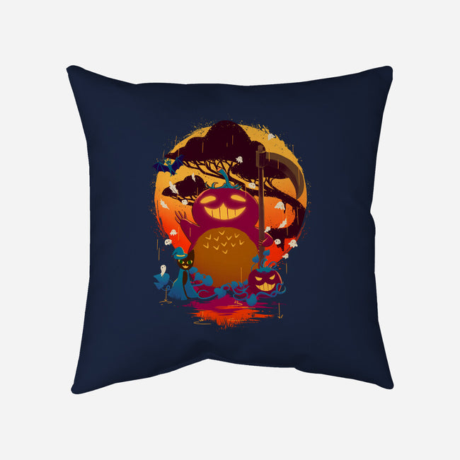 Great Pumpkin Spirit-None-Removable Cover-Throw Pillow-Ionfox