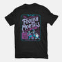 Foolish Mortals Hitchhiking Guide-Womens-Basic-Tee-Nemons