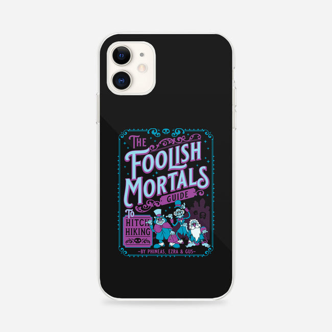 Foolish Mortals Hitchhiking Guide-iPhone-Snap-Phone Case-Nemons