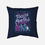 Foolish Mortals Hitchhiking Guide-None-Removable Cover w Insert-Throw Pillow-Nemons