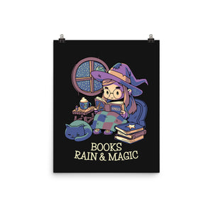 Books Rain And Magic