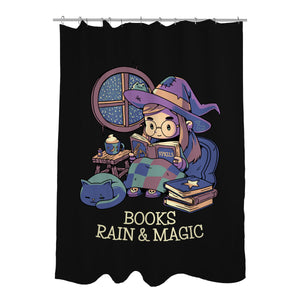 Books Rain And Magic