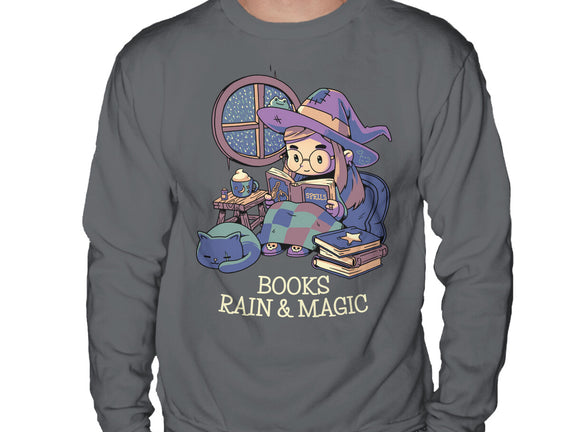 Books Rain And Magic