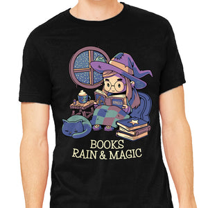 Books Rain And Magic