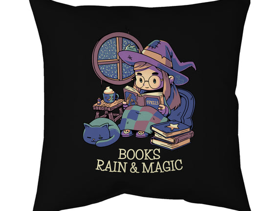 Books Rain And Magic