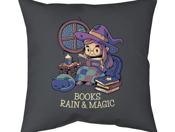 Books Rain And Magic