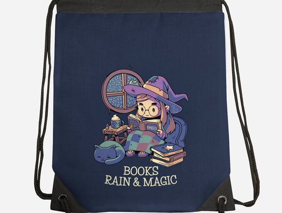 Books Rain And Magic