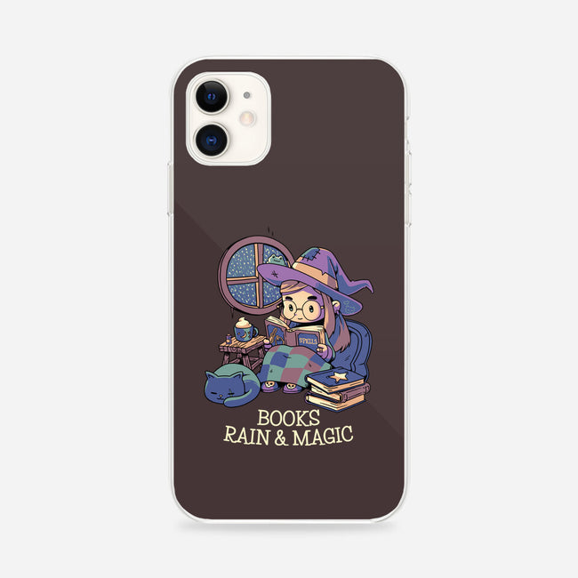 Books Rain And Magic-iPhone-Snap-Phone Case-Geekydog