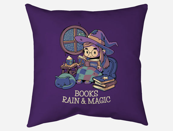 Books Rain And Magic