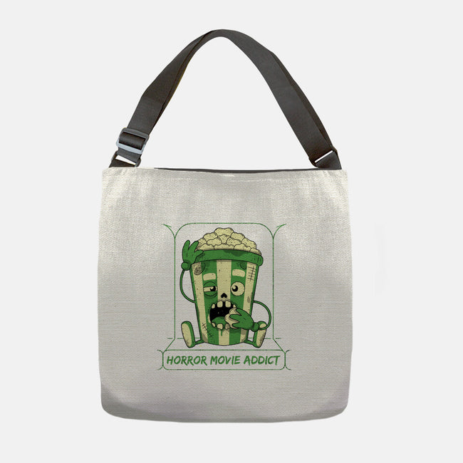 Horror Movie Addict-None-Adjustable Tote-Bag-danielmorris1993