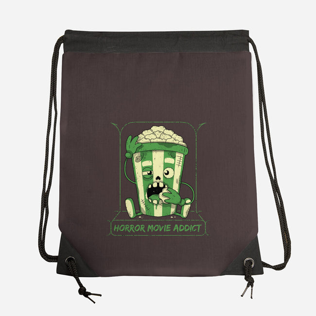 Horror Movie Addict-None-Drawstring-Bag-danielmorris1993