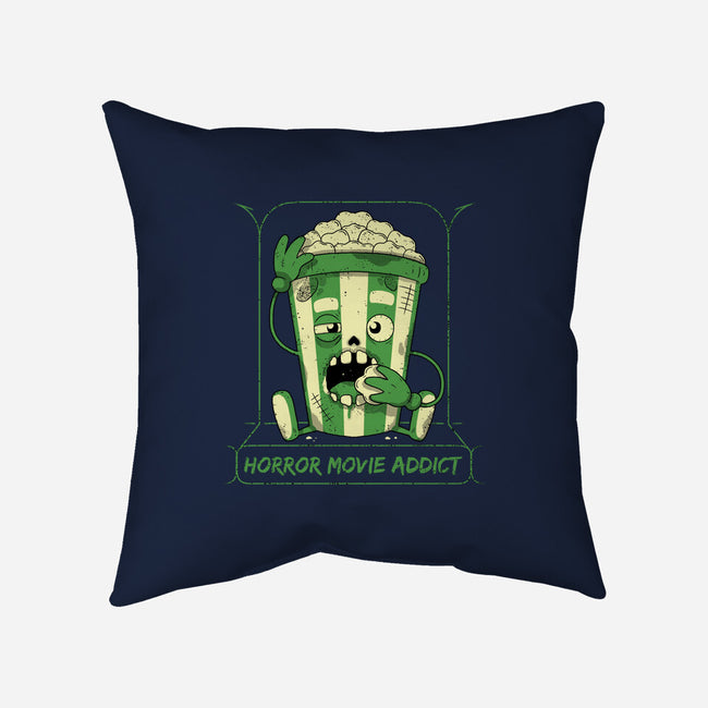 Horror Movie Addict-None-Removable Cover w Insert-Throw Pillow-danielmorris1993