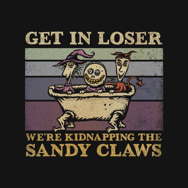 We're Kidnapping The Sandy Claws-Womens-Racerback-Tank-kg07