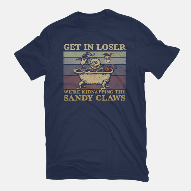 We're Kidnapping The Sandy Claws-Mens-Premium-Tee-kg07
