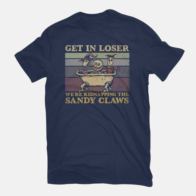 We're Kidnapping The Sandy Claws-Mens-Heavyweight-Tee-kg07