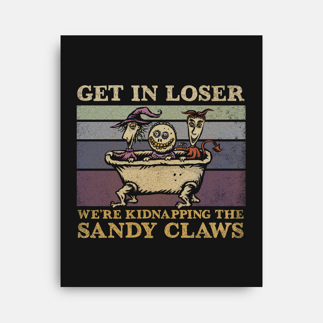 We're Kidnapping The Sandy Claws-None-Stretched-Canvas-kg07