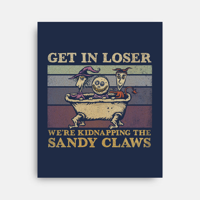 We're Kidnapping The Sandy Claws-None-Stretched-Canvas-kg07
