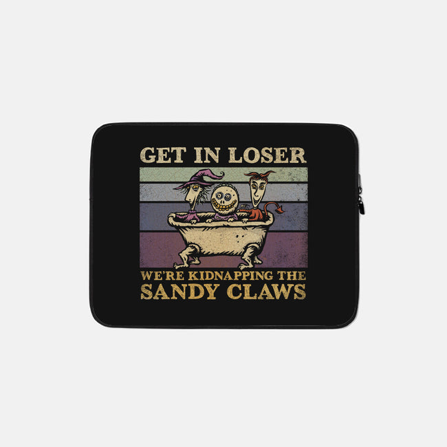 We're Kidnapping The Sandy Claws-None-Zippered-Laptop Sleeve-kg07