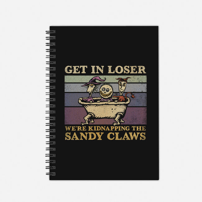 We're Kidnapping The Sandy Claws-None-Dot Grid-Notebook-kg07