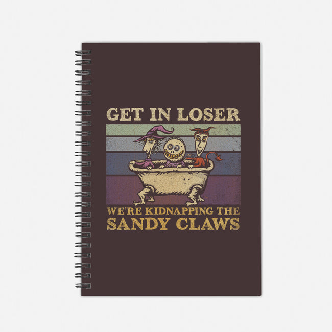 We're Kidnapping The Sandy Claws-None-Dot Grid-Notebook-kg07