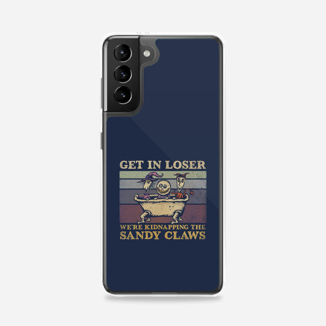 We're Kidnapping The Sandy Claws-Samsung-Snap-Phone Case-kg07