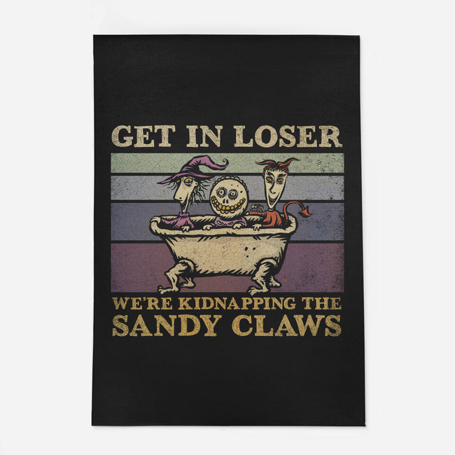 We're Kidnapping The Sandy Claws-None-Indoor-Rug-kg07