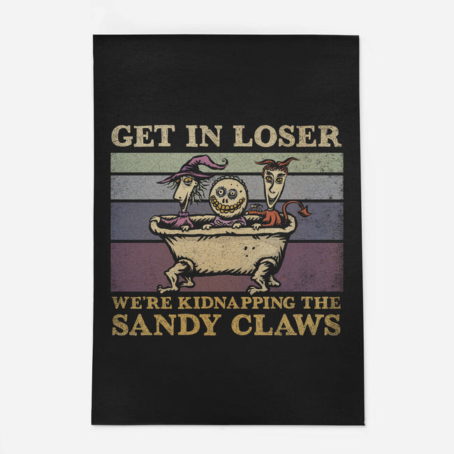 We're Kidnapping The Sandy Claws-None-Outdoor-Rug-kg07