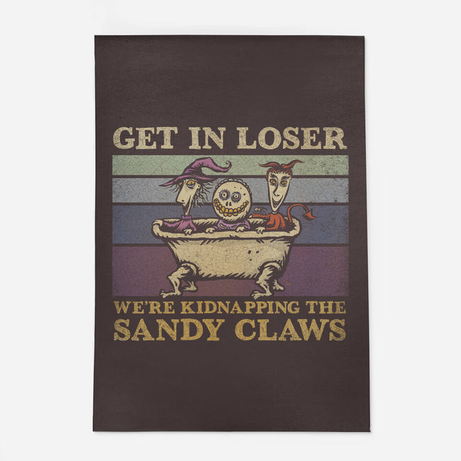 We're Kidnapping The Sandy Claws-None-Outdoor-Rug-kg07