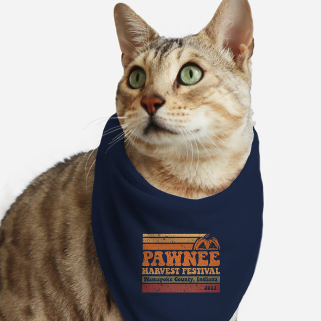 Pawnee Harvest Festival-Cat-Bandana-Pet Collar-kg07