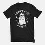 Don't Give A Sheet-Womens-Fitted-Tee-paulagarcia