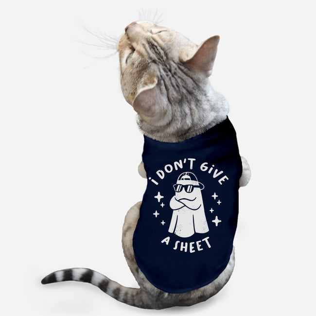 Don't Give A Sheet-Cat-Basic-Pet Tank-paulagarcia