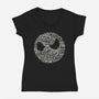 A Most Horrible Circle-Womens-V-Neck-Tee-kg07