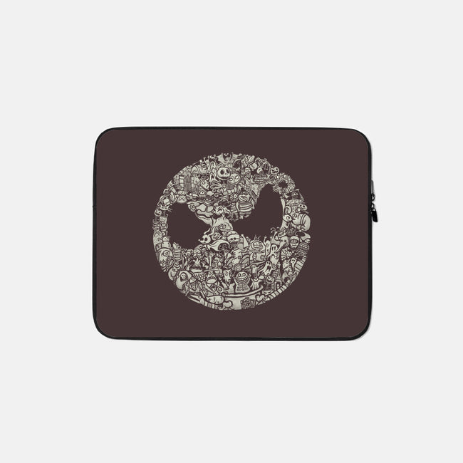 A Most Horrible Circle-None-Zippered-Laptop Sleeve-kg07