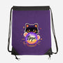 Cat Crystal Ball-None-Drawstring-Bag-NemiMakeit