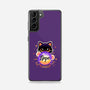 Cat Crystal Ball-Samsung-Snap-Phone Case-NemiMakeit