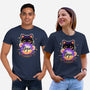 Cat Crystal Ball-Unisex-Basic-Tee-NemiMakeit