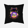 Cat Crystal Ball-None-Non-Removable Cover w Insert-Throw Pillow-NemiMakeit