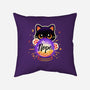 Cat Crystal Ball-None-Removable Cover-Throw Pillow-NemiMakeit