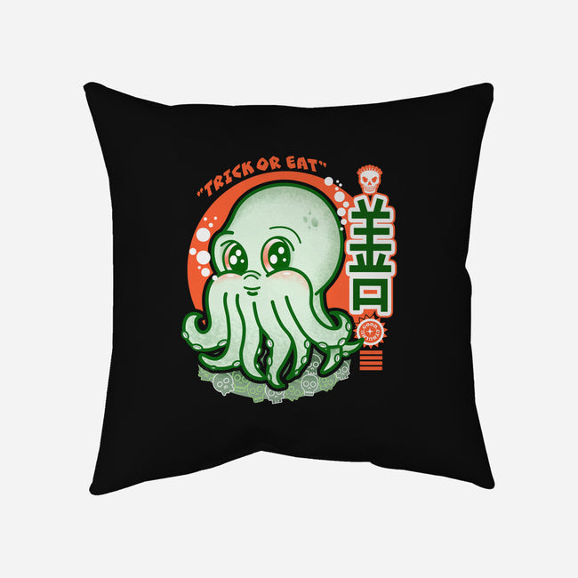 Cthulhuween-None-Removable Cover-Throw Pillow-palmstreet