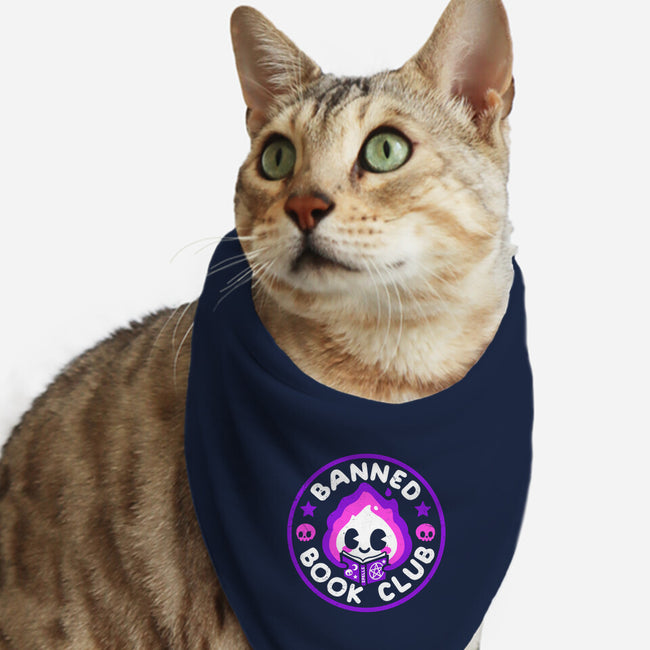 Banned Book Club-Cat-Bandana-Pet Collar-NemiMakeit