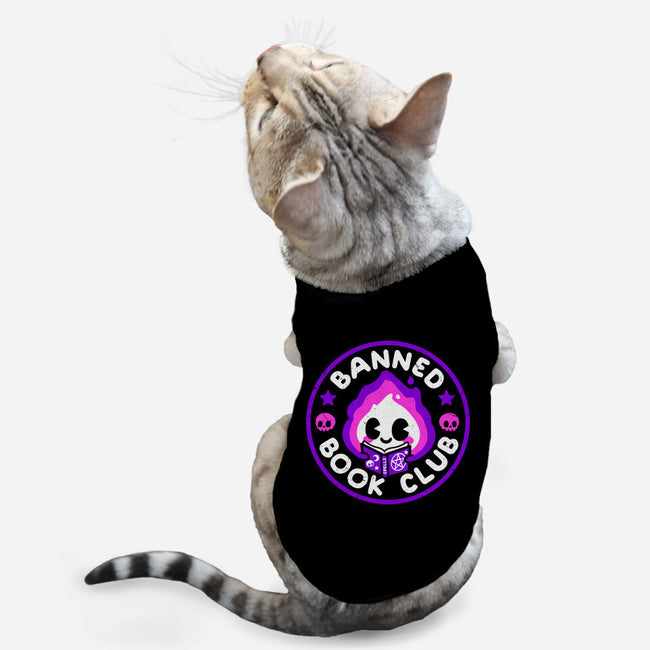 Banned Book Club-Cat-Basic-Pet Tank-NemiMakeit