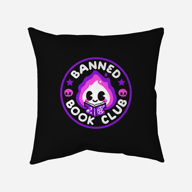 Banned Book Club-None-Removable Cover-Throw Pillow-NemiMakeit