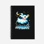 Dog Ghost-None-Dot Grid-Notebook-NemiMakeit