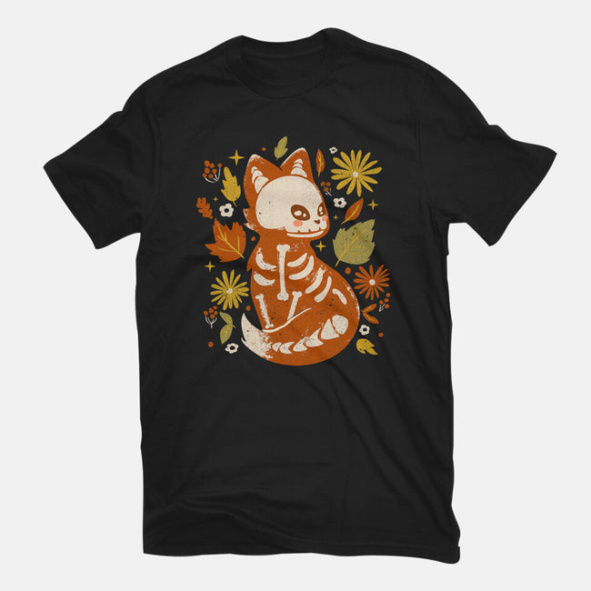 Fox Skeleton-Mens-Basic-Tee-IKILO