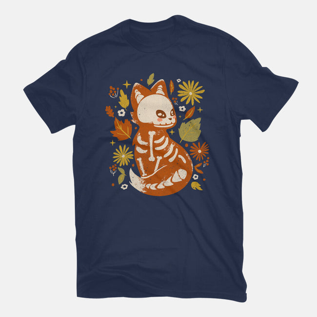 Fox Skeleton-Womens-Basic-Tee-IKILO