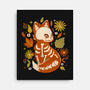 Fox Skeleton-None-Stretched-Canvas-IKILO