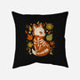 Fox Skeleton-None-Non-Removable Cover w Insert-Throw Pillow-IKILO